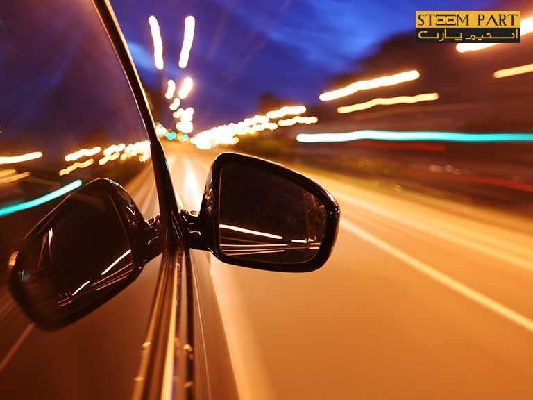 صفحه کیلومتر شمار را برای رانندگی در شب کم نور کنید