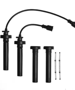 عکس دو وایر شمع و دو بوت کویل خودرو جک جی 5 (j5) دنده ای دو سیم برند استیم پارت